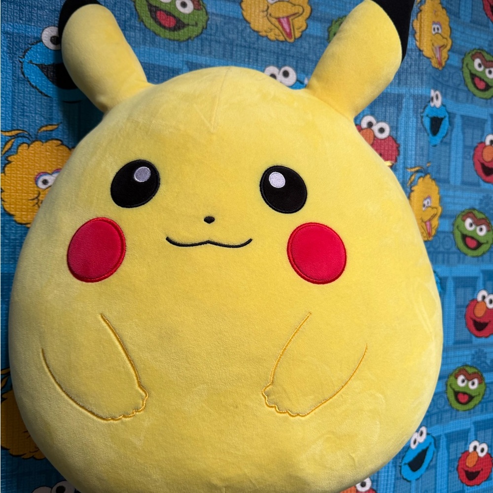 Yellow Plush Pikachu Toy